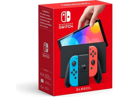 Nintendo Switch – OLED-Modell (neonblauw/neonrood) 