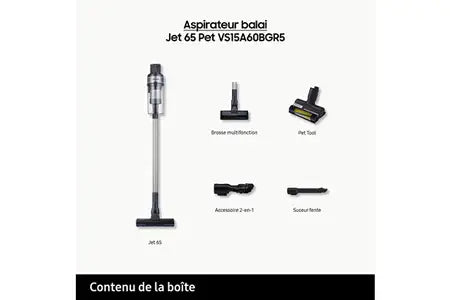 Samsung Jet 65 Gerichtsvollzieher VS15A60BGR5 stofzuiger