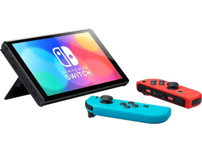 Nintendo Switch – OLED-Modell (neonblauw/neonrood) 