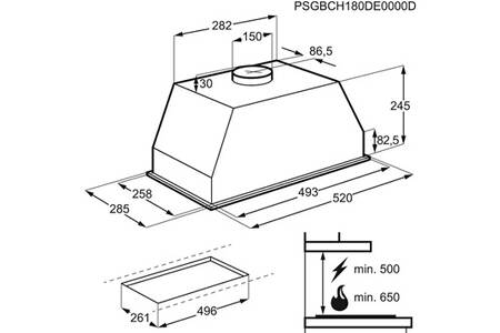 Electrolux LFG615X Filtergruppe