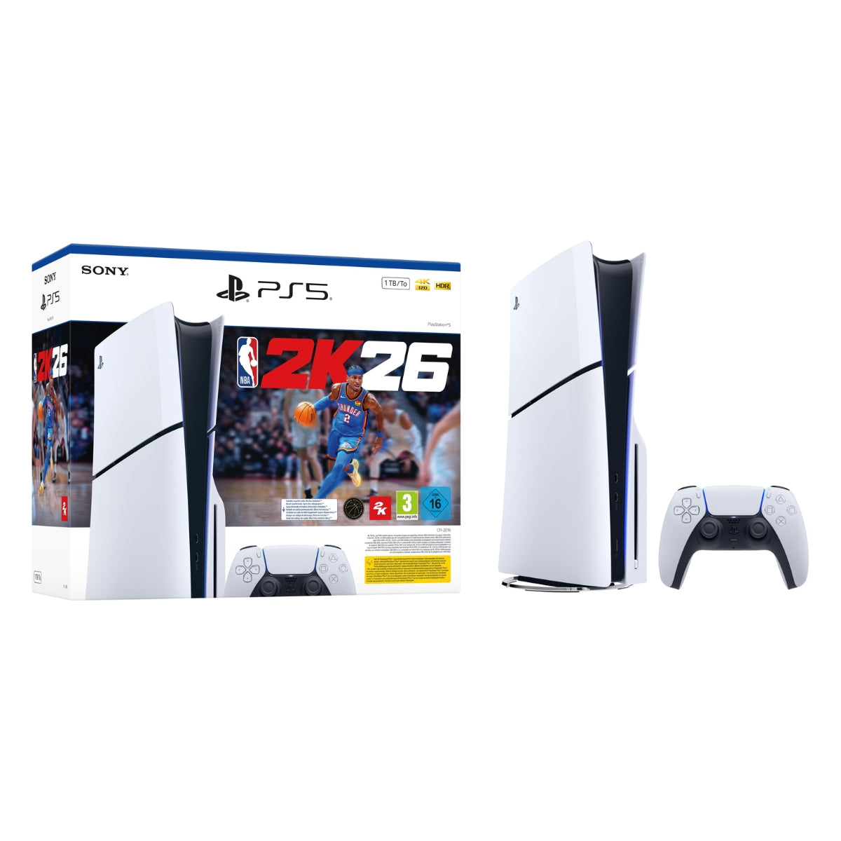 Sony PlayStation 5 (CD) Slim + NBA 2K26